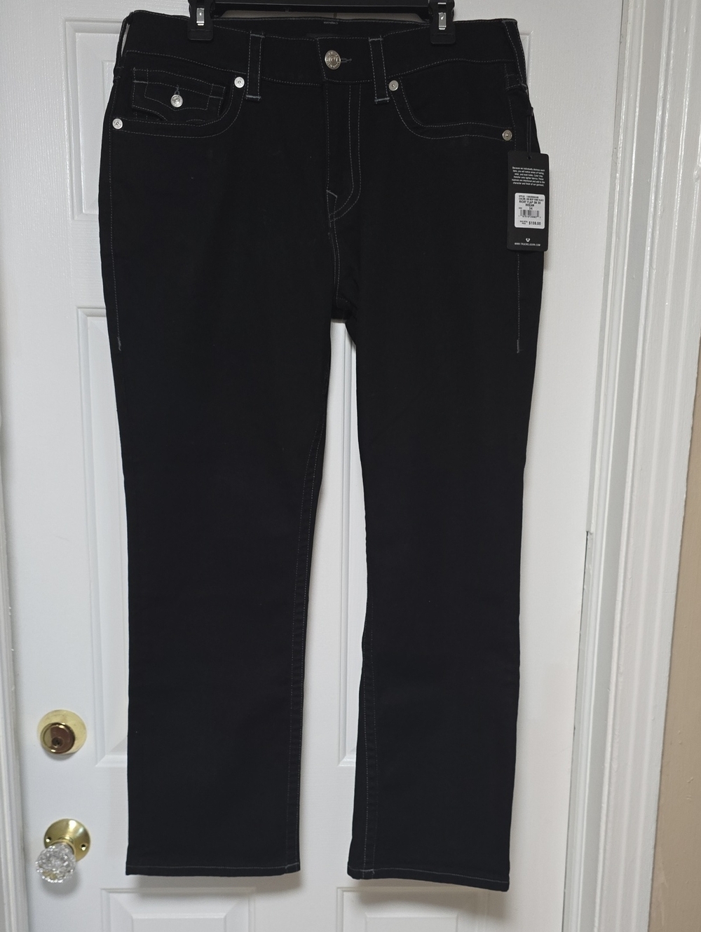 True Religion Straight-Leg Jeans Size W34 L30